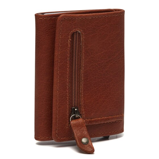 The Chesterfield Brand Antique Buff Credit card case RFID protection Leather 7 cm