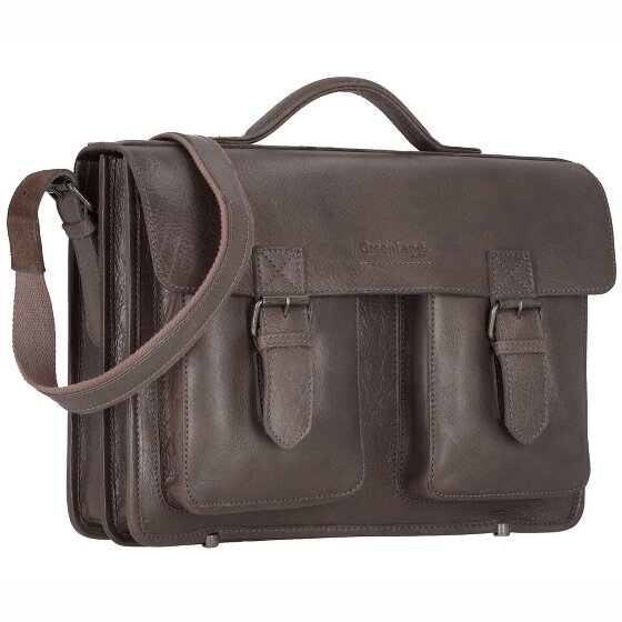 Greenland Nature Briefcase Genuine Leather 40 cm