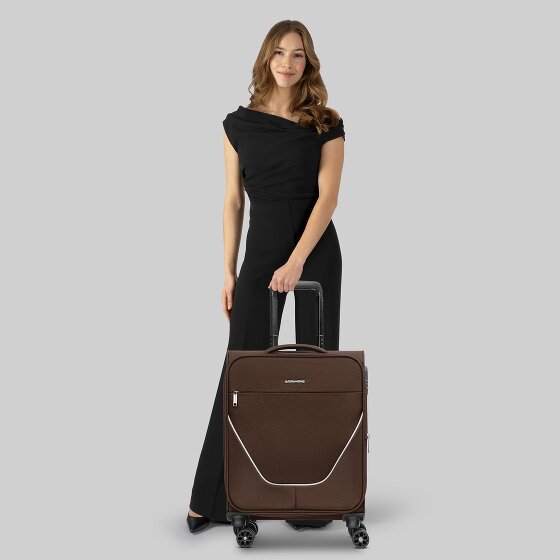 Stratic taska 4 Roll Cabin Trolley S 55 cm with Expanding Pleat