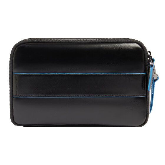 Piquadro Blue Square Clutch purse Leather 21 cm
