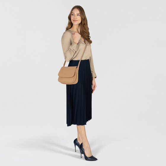 Lacoste City Court Shoulder bag Leather 22 cm