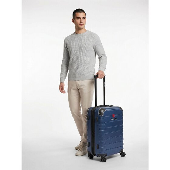 Tonino Lamborghini Milano 4 wheels Cabin suitcase S 54 cm Expandable