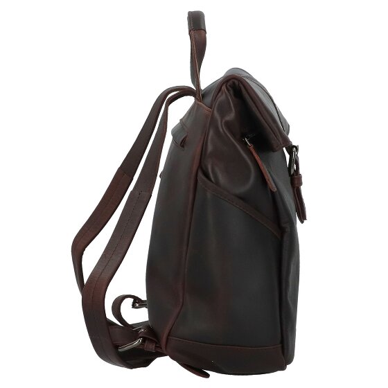 Jack Kinsky Montreal City backpack leather 26 cm