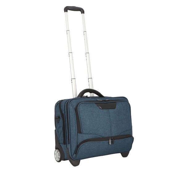 Dermata 2 wheels Business trolley 46 cm Laptop compartment