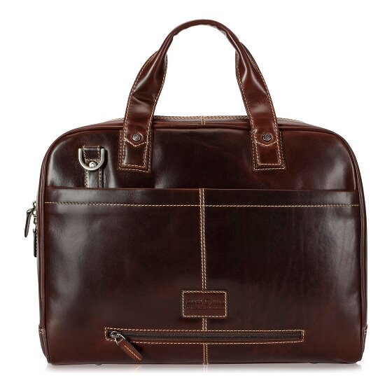 Jekyll & Hide Briefcase Leather 38 cm Laptop compartment