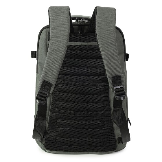 Hedgren Comby Trip travel backpack M RFID 46 cm with expansion fold laptop compartment