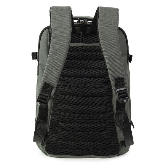 Hedgren Comby Trip travel backpack M RFID 46 cm with expansion fold laptop compartment
