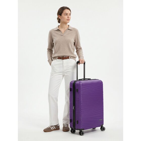 Franky Dallas 3.0 4-wheeled trolley M 65 cm with expansion fold
