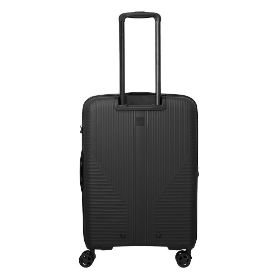 Travelite Air Stripe 4 wheels Suitcase set 3-piece with expansion pleat