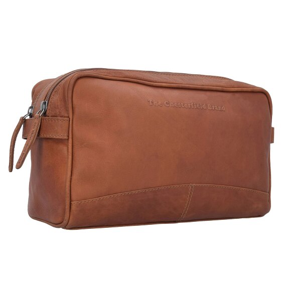 The Chesterfield Brand Wax Pull Up Toilet bag Leather 29 cm