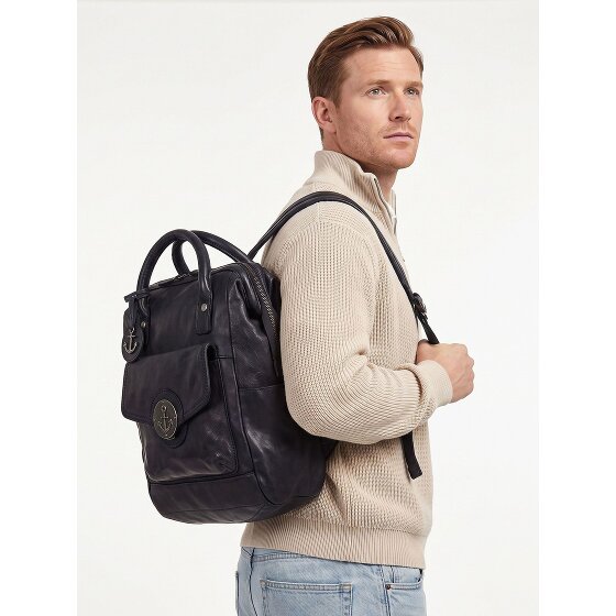 Harbour 2nd Anchor Love Daypack Genuine Leather 34 cm