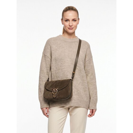 PINKO Love Satchel Classic Shoulder bag Genuine Leather 27 cm