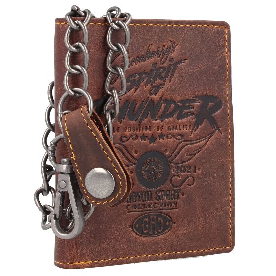 Greenburry Racing Collection Bristol wallet RFID leather 10 cm