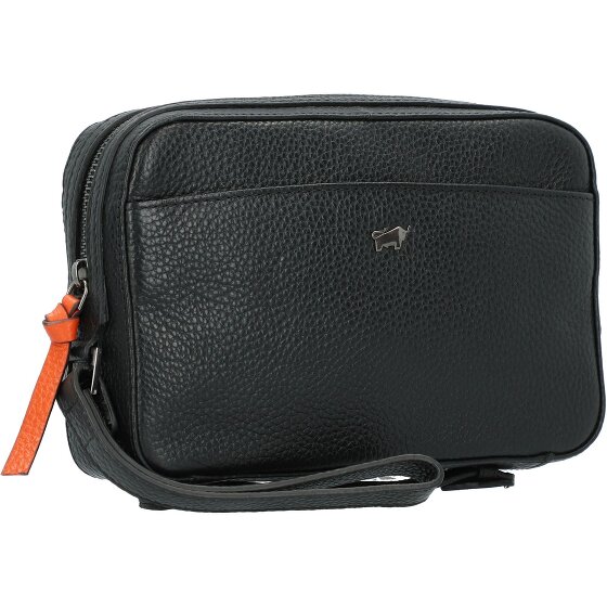 Braun Büffel Novara wrist bag leather 23 cm Braun Büffel Novara wrist bag leather 23 cm