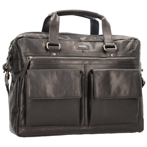 Spikes & Sparrow Briefcase leather 41 cm laptop compartment