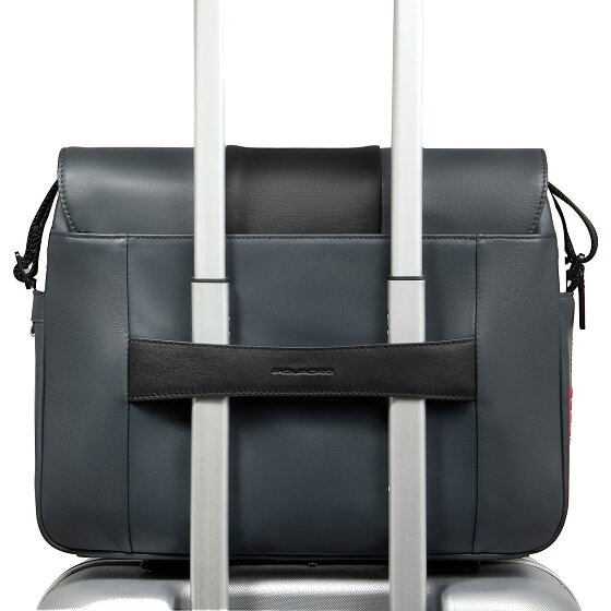 Piquadro Urban Messenger RFID protection Leather 35 cm Laptop compartment