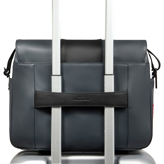 Piquadro Urban Messenger RFID protection Leather 35 cm Laptop compartment