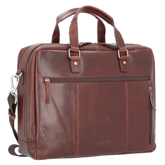 Leonhard Heyden Roma briefcase leather 41 cm laptop compartment