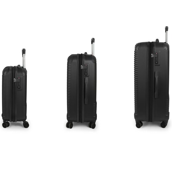 Gabol Balance XP 4 wheels Suitcase set 3-piece with expansion pleat