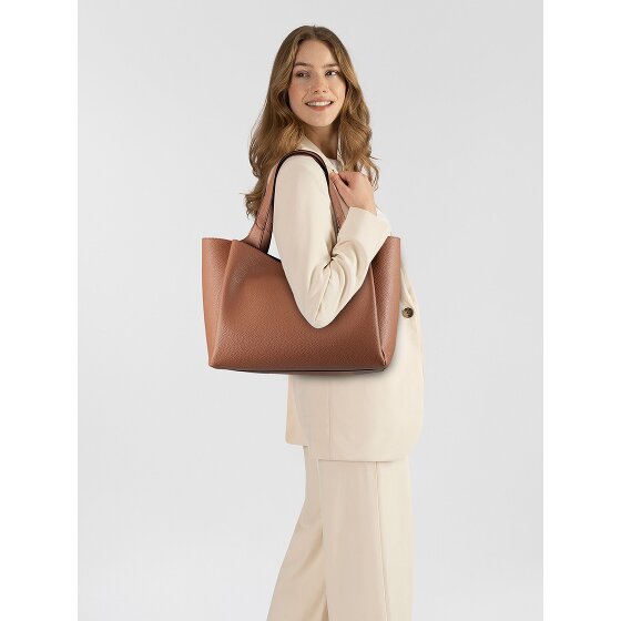 DKNY Willa Shopper Bag Genuine Leather 37 cm