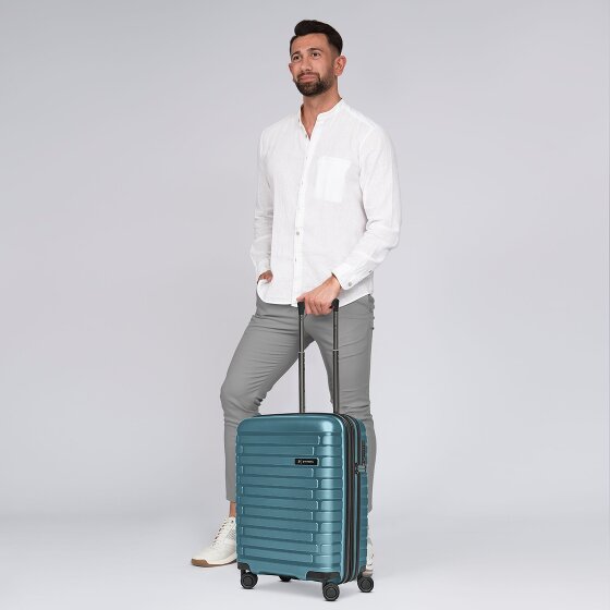 Pactastic Collection 04 THE CABIN + 4 wheels Cabin trolley S 55 cm with expansion pleat