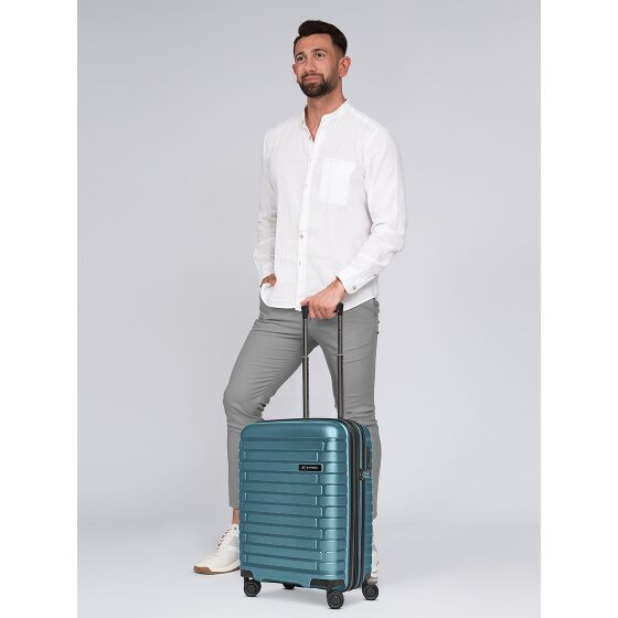 Pactastic Collection 04 THE CABIN + 4 wheels Cabin trolley S 55 cm with expansion pleat