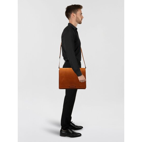 The Bridge Leone Briefcases Messenger Genuine Leather 35 cm Laptop compartment