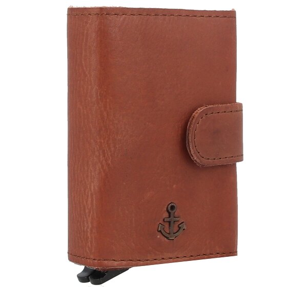 Harbour 2nd Anchor Love Robin 2 Credit card case RFID protection Leather 6 cm