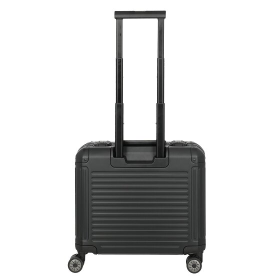 Travelite Next 4-Wheel Aluminum Wheeled Briefcase, 43 cm