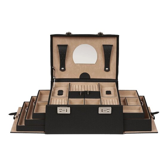 Windrose Beluga Jewelry box Leather 29.5 cm