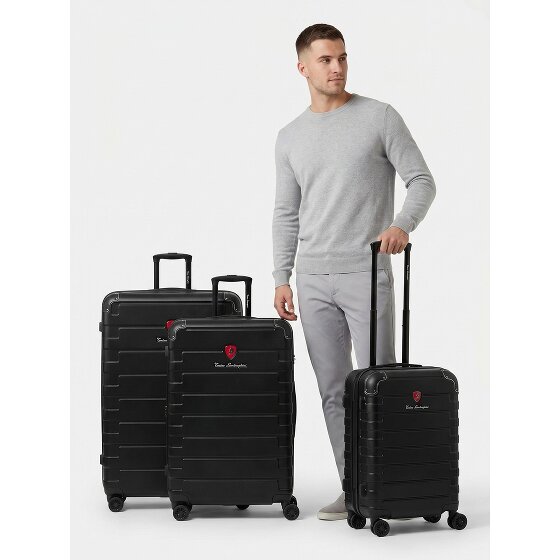 Tonino Lamborghini Tonino Lamborghini Milano Trolley 3-SET with expansion fold and XL Trunk