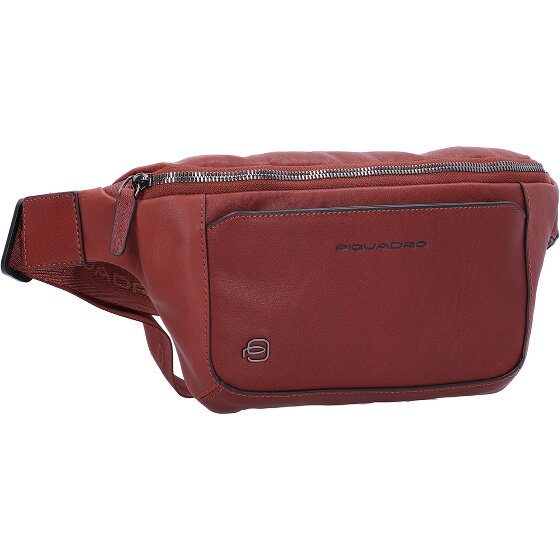 Piquadro Black Square fanny pack leather 31 cm