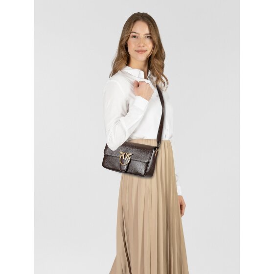 PINKO Love One Shoulder Bag Leather 27 cm