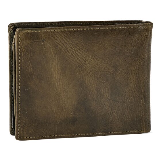 Greenburry Newport Wallet RFID protection Leather 12 cm