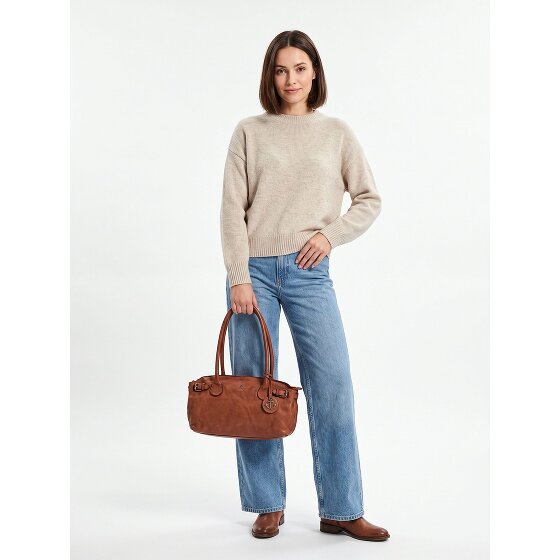 Harbour 2nd Anchor Love Shoulder Bag Genuine Leather 32 cm