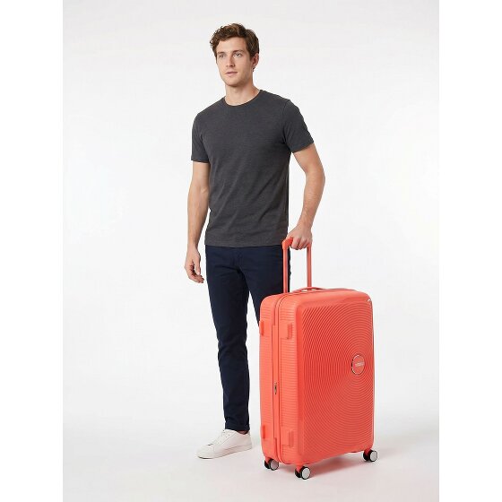 American Tourister Soundbox 4 wheels Trolley 77 cm with expansion pleat