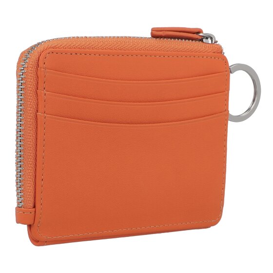 Braun Büffel Joy Credit card case RFID protection Leather 11 cm