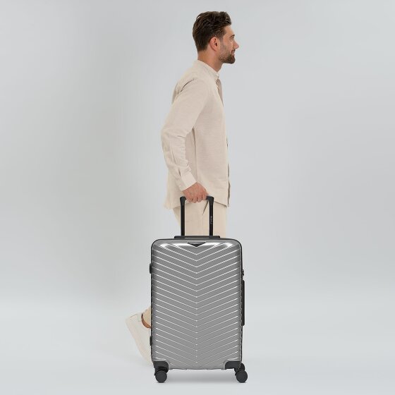 Redolz Essentials 18 4 wheels Trolley 66 cm with expansion pleat
