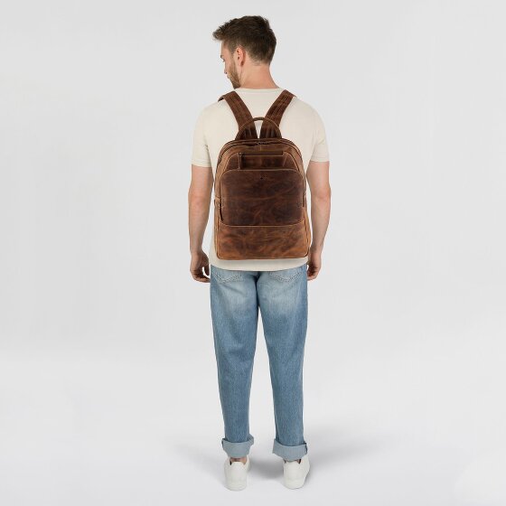 Greenburry Vintage Daypack Leather 43 cm Laptop compartment
