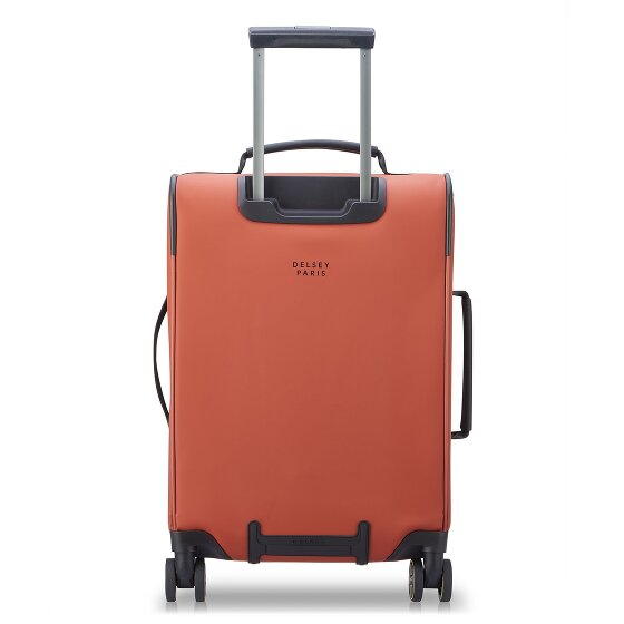 Delsey Paris Turenne Soft 4 wheels Cabin trolley 55 cm with expansion pleat