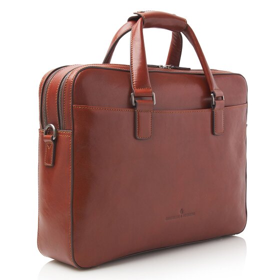 Castelijn & Beerens Paul briefcase leather 41 cm laptop compartment