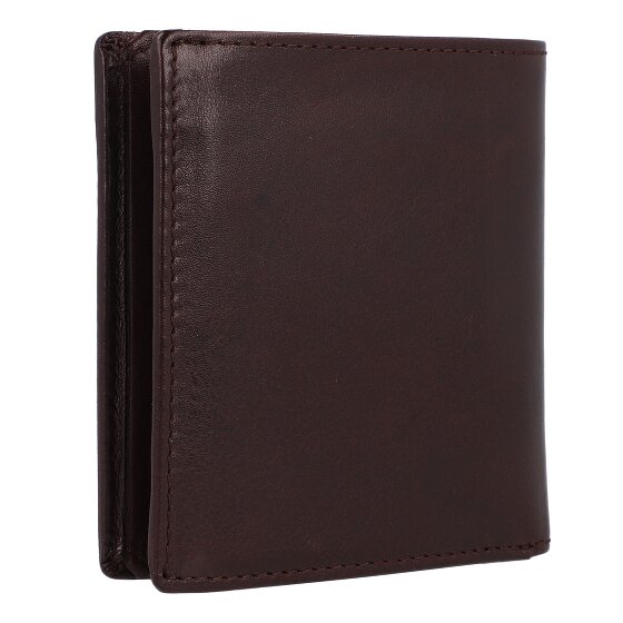 Braun Büffel Arezzo Wallet RFID protection Leather 9.5 cm