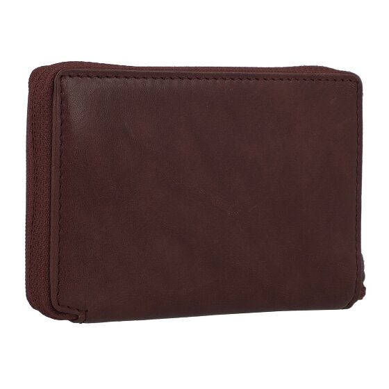Braun Büffel Arezzo Credit card case RFID protection Leather 11.5 cm