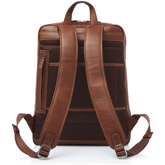 Castelijn & Beerens Daypack RFID protection Leather 41 cm Laptop compartment