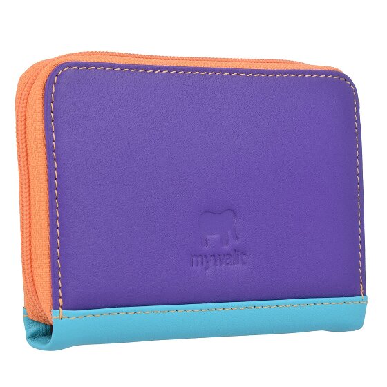 Mywalit Zip Around Credit Card Case Leather 10 cm