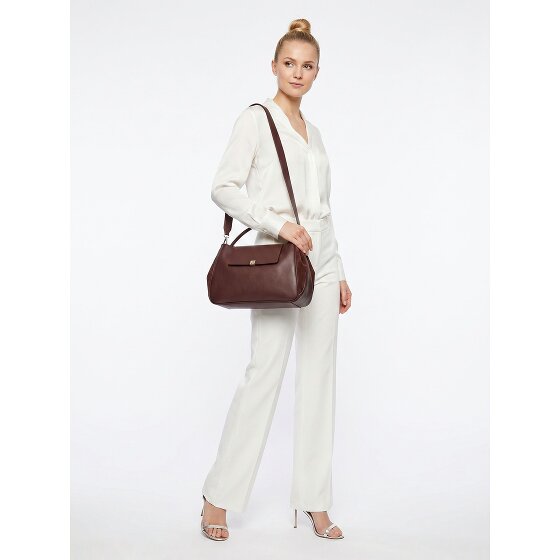 Coccinelle Pansy Shoulder Bag Genuine Leather 34 cm