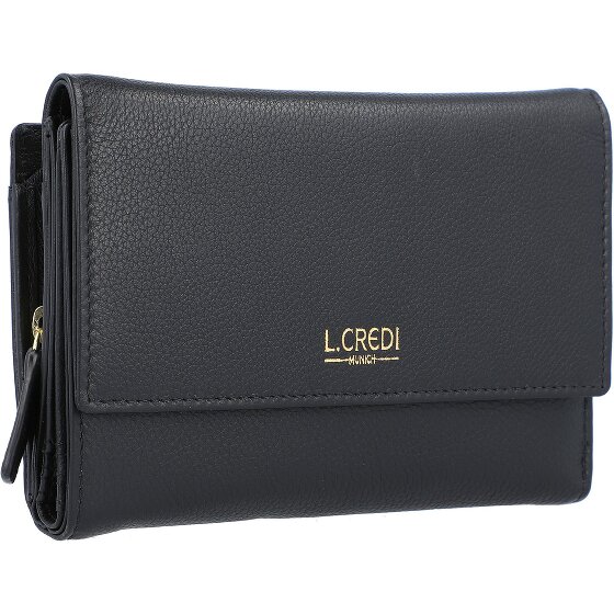 L.Credi Evelyn wallet RFID leather 14.5 cm