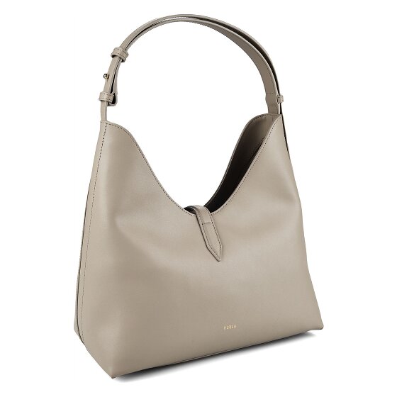 Furla Goccia Shoulder Bag Genuine Leather 30 cm