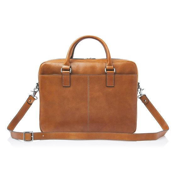 Castelijn & Beerens Peter Briefcase RFID protection Genuine Leather 40 cm Laptop compartment