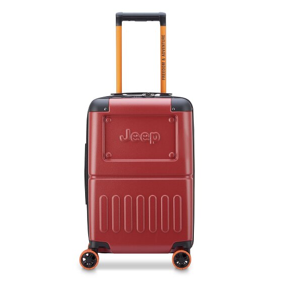 Jeep JH002B 4 wheels Cabin trolley XL 55 cm with expansion pleat